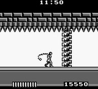 une photo d'Ã©cran de Castlevania - The Adventure sur Nintendo Game Boy